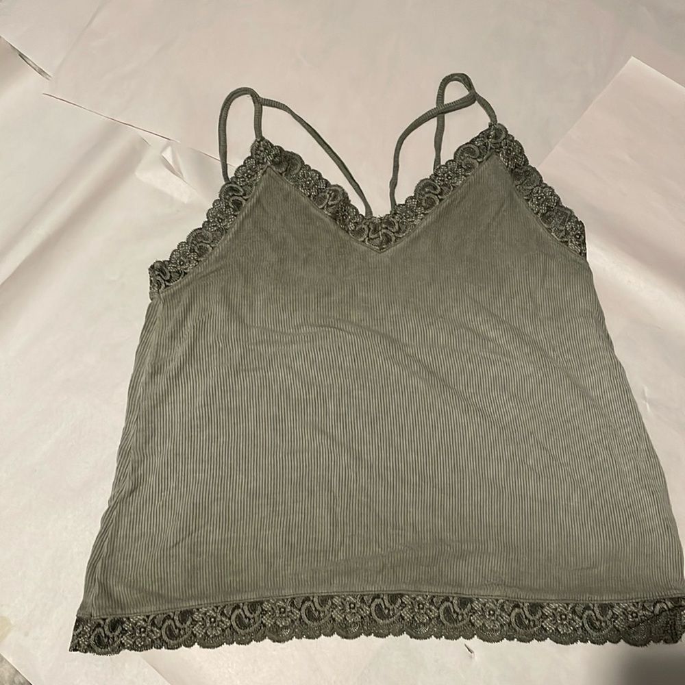 AEO Lace Trim Women's Top